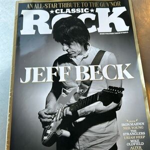 Classic Rock Magazine Jeff Beck cover